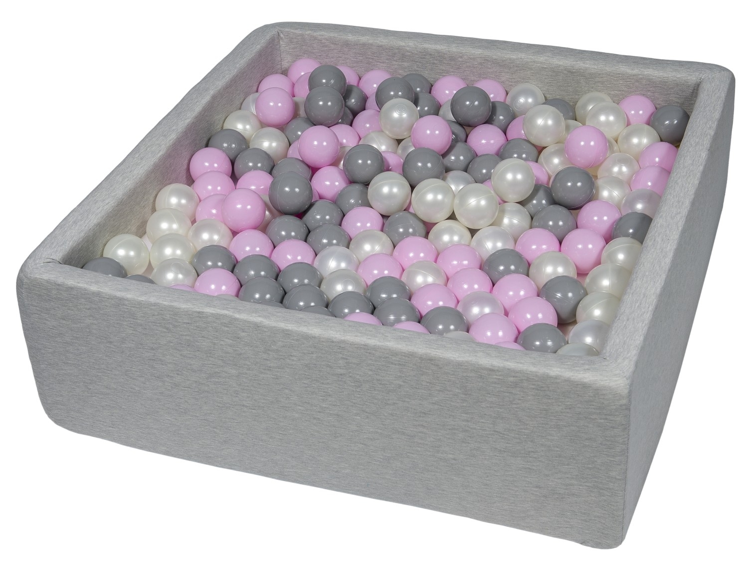 Soft Jersey Baby Kids Children Ball Pit with 450 balls, Gift, 90x90 cm - Picture 23 of 24