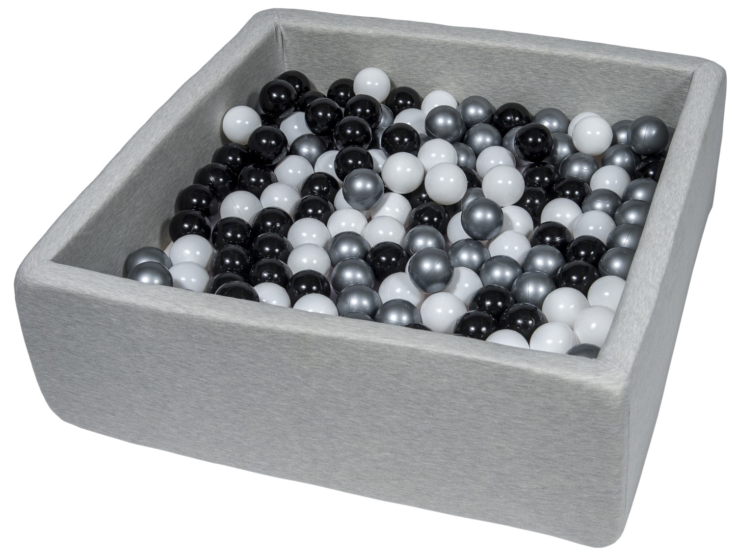 Soft Jersey Baby Kids Children Ball Pit with 300 balls, Gift, 90x90 cm - Picture 9 of 23
