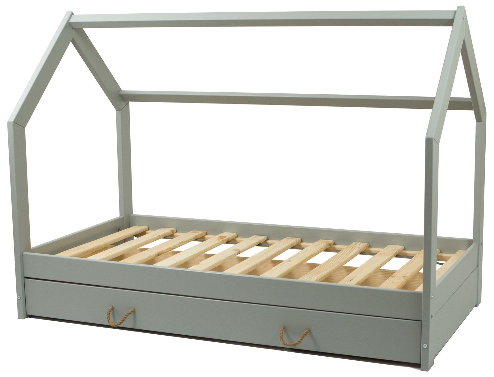 Solid Wooden Scandinavian Style Bed, house bed, modern bed, boys, girls 160 x80 - Picture 5 of 10