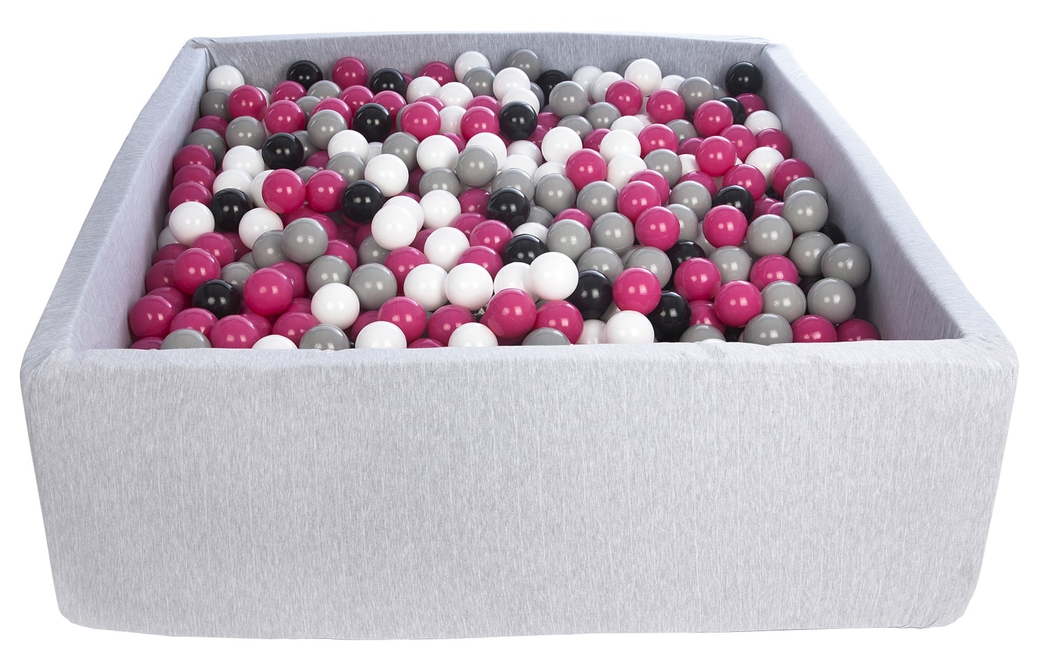 Soft Jersey Baby Kids Children Ball Pit with 1200 balls, Gift, 120x120 cm - Picture 7 of 13