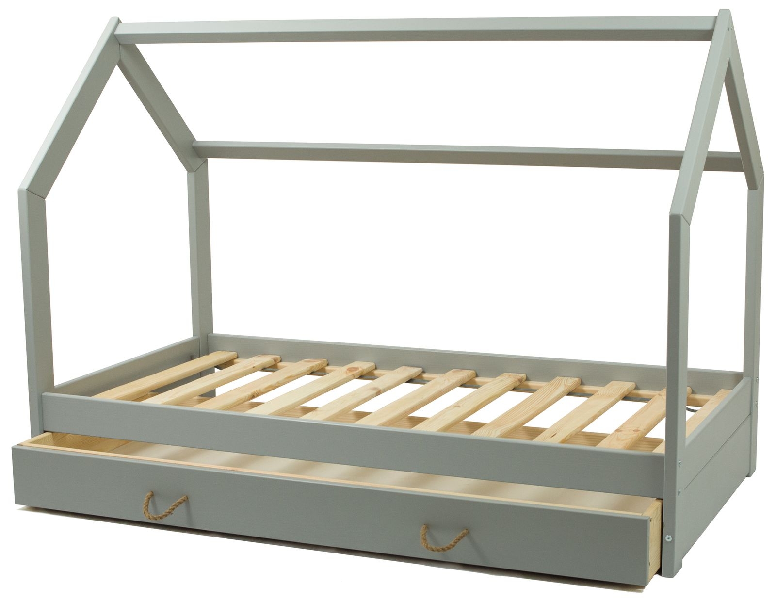 Solid Wooden Scandinavian Style Bed, house bed, modern bed, boys, girls 160 x80 - Picture 6 of 10